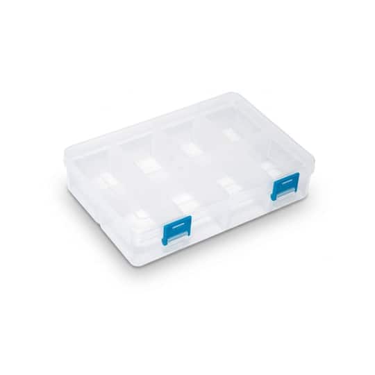 Clear 8-Compartment Storage Box by Bead Landing™
